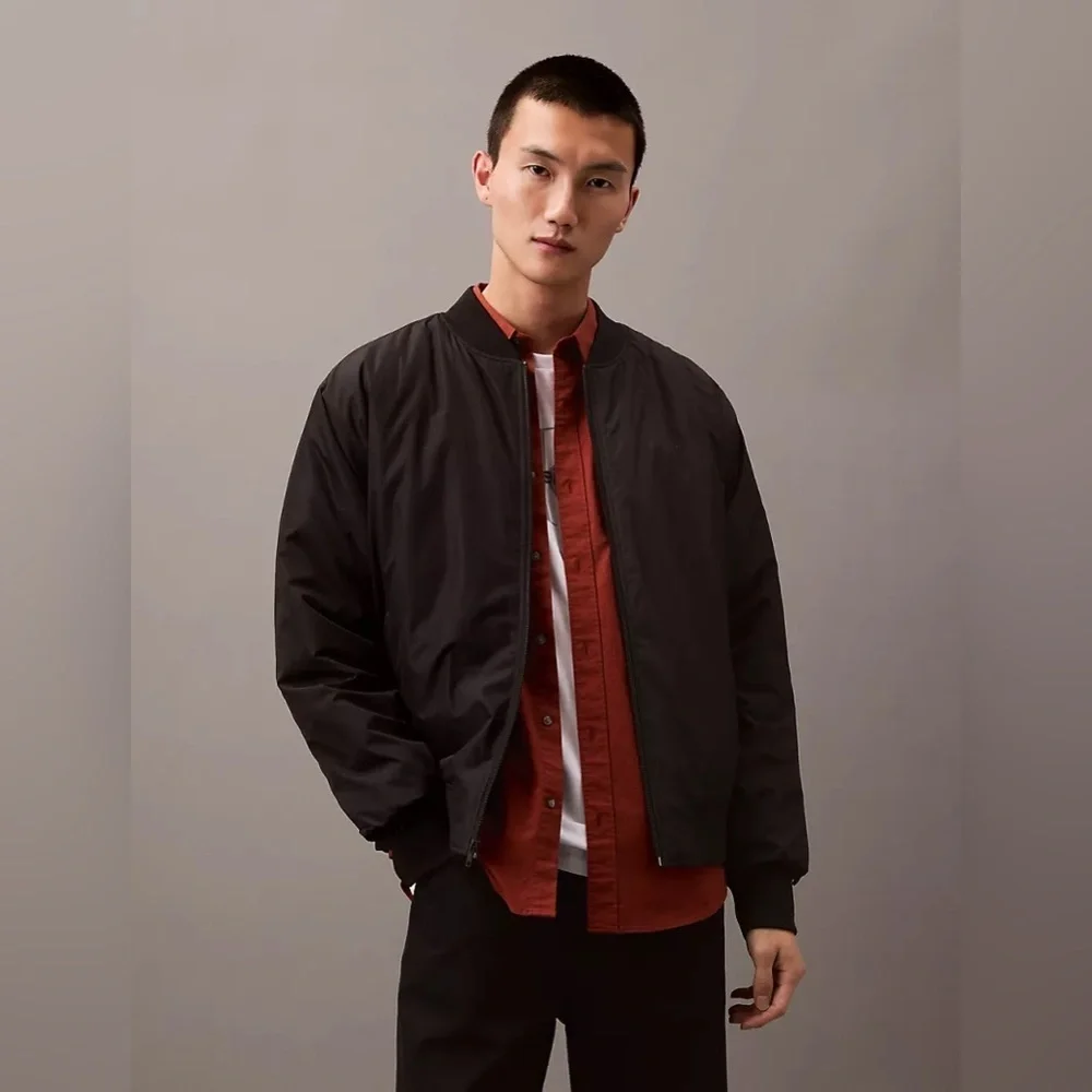 Calvin Klein Men’s extra large XL 3-in-1 Mid Length Jacket black brown ex cond